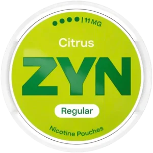 ZYN Citrus Nicotine Pouches – Regular (5 Pack)