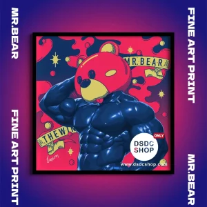 【Merchandise Pre-sale ONLY】 MR.BEAR-KINKY GALLERY Skit Series-Fine Art Print-Studio BS-DSDC SHOP